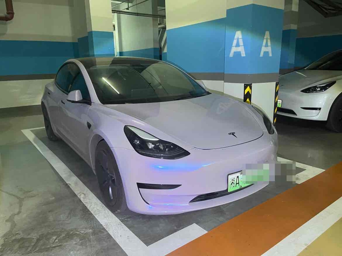 特斯拉 Model 3  2021款 標準續(xù)航后驅(qū)升級版 3D6圖片