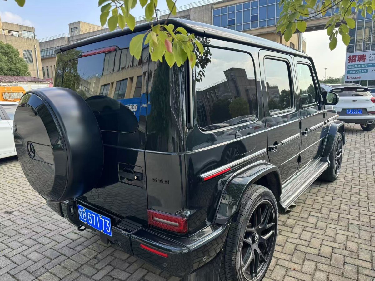 2022年7月奔馳 奔馳G級AMG  2019款  改款 AMG G 63