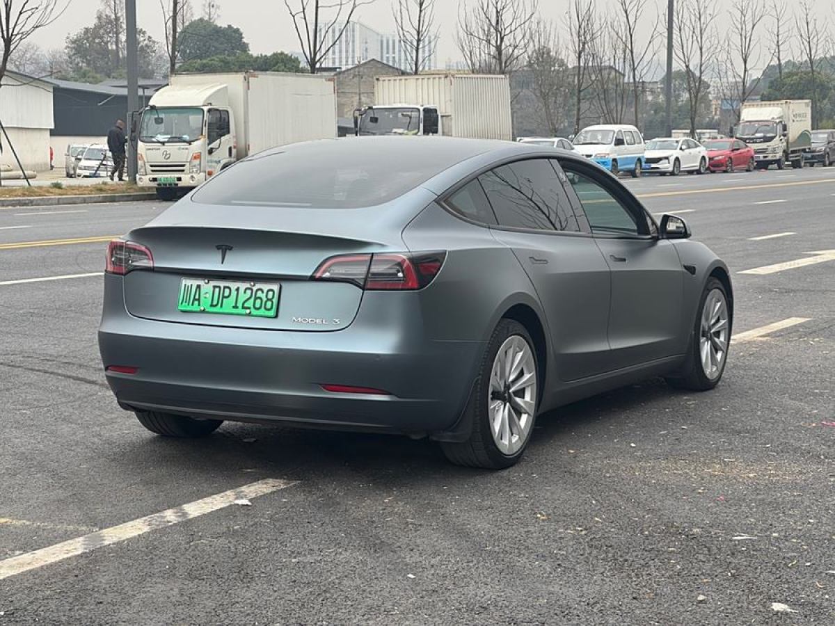 特斯拉 Model 3  2021款 標準續(xù)航后驅(qū)升級版 3D6圖片