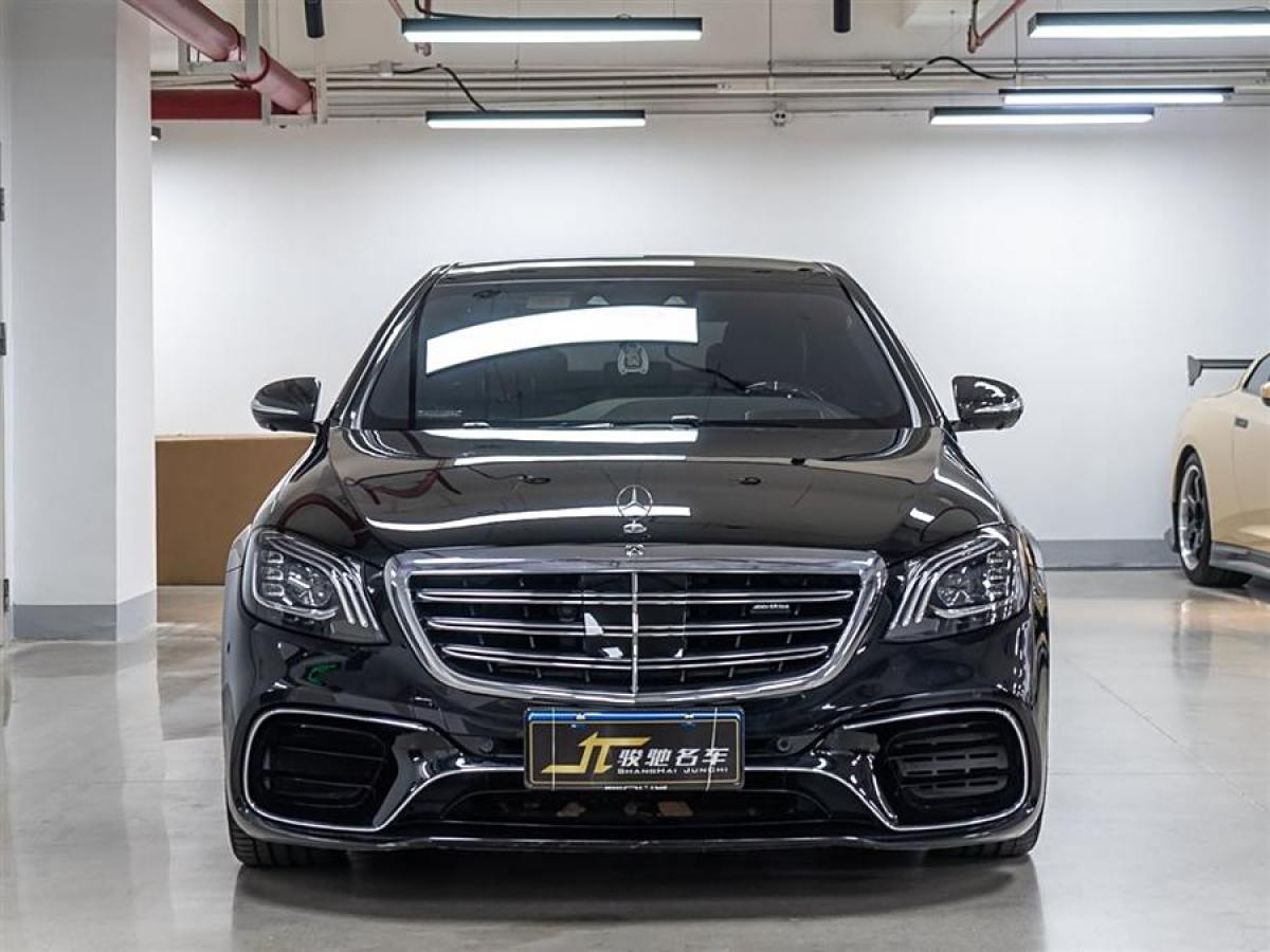 2018年8月奔馳 奔馳S級AMG  2018款 AMG S 63 L 4MATIC+