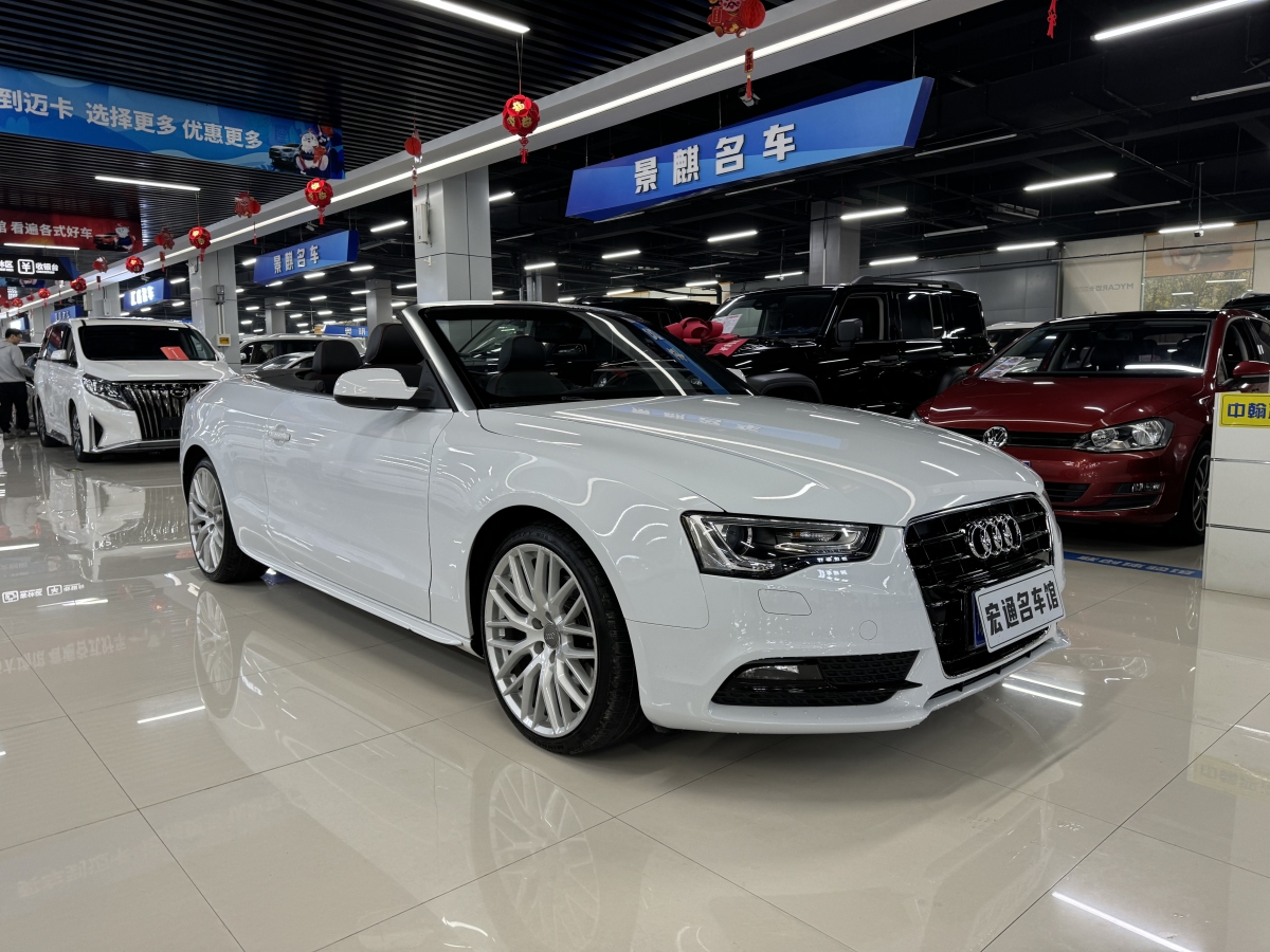 奧迪 奧迪A5  2014款 Cabriolet 45 TFSI風(fēng)尚版圖片