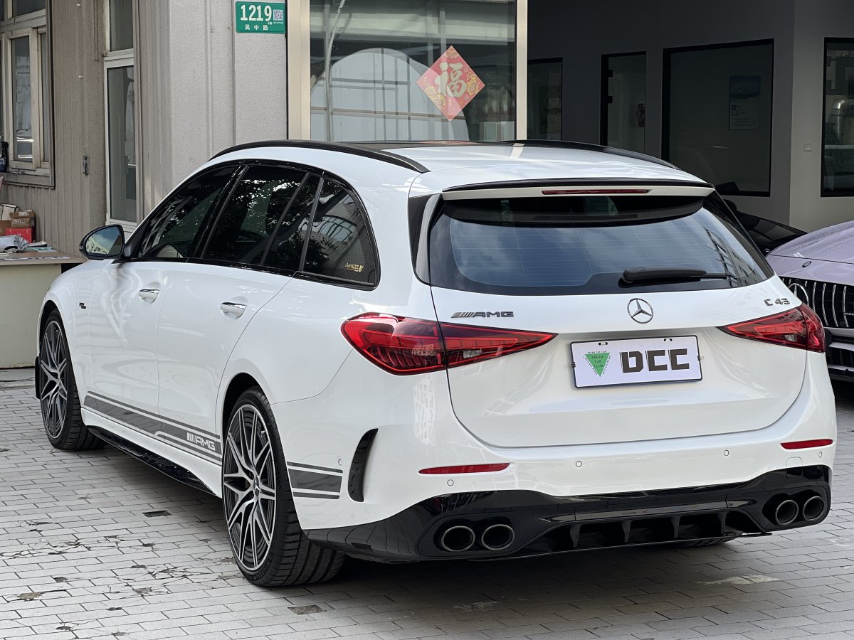 奔馳 奔馳C級AMG  2024款 改款 AMG C 43 4MATIC 旅行轎車 特別版圖片