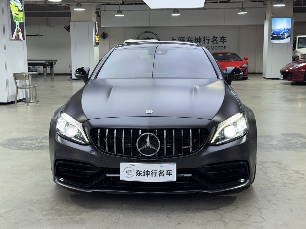 奔馳 奔馳C級AMG  2021款 AMG C 63 轎跑車圖片