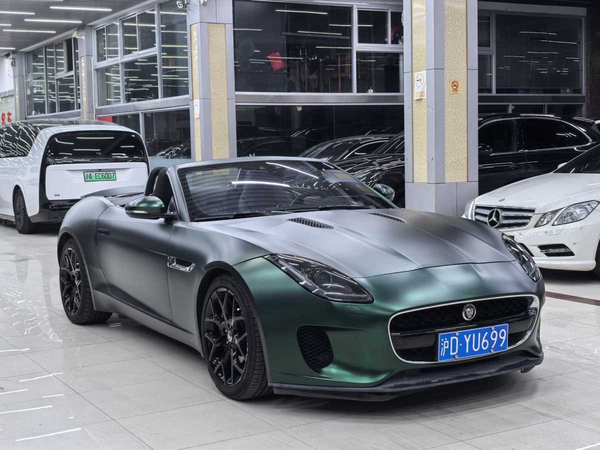 捷豹 F-TYPE  2018款 3.0T 敞篷版圖片