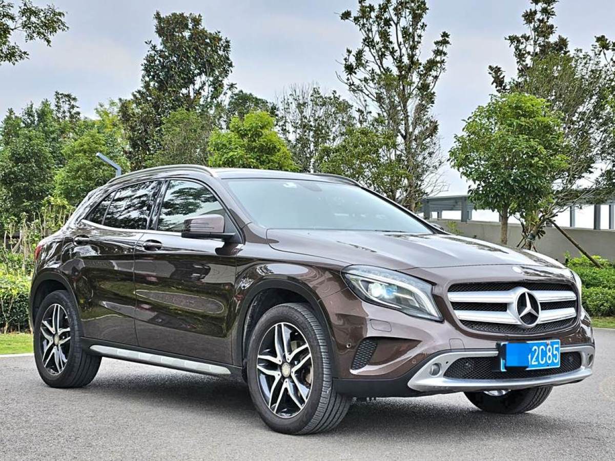 2015年8月奔馳 奔馳GLA  2015款 GLA 220 4MATIC 時尚型