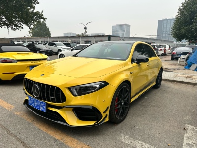 奔馳a級amg圖片 奔馳 改款 amg a 45 s 4matic