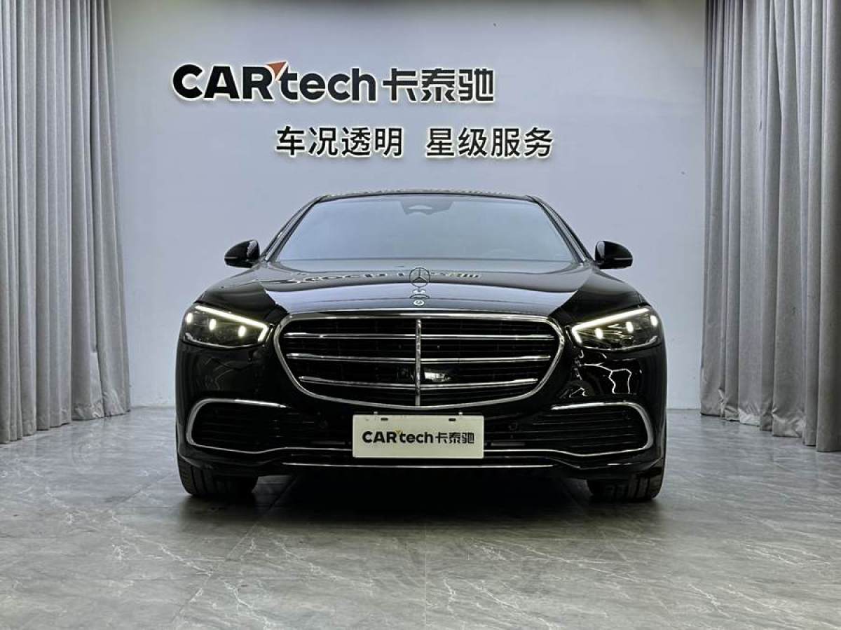 2024年4月奔馳 奔馳S級  2023款 改款 S 400 L 豪華型