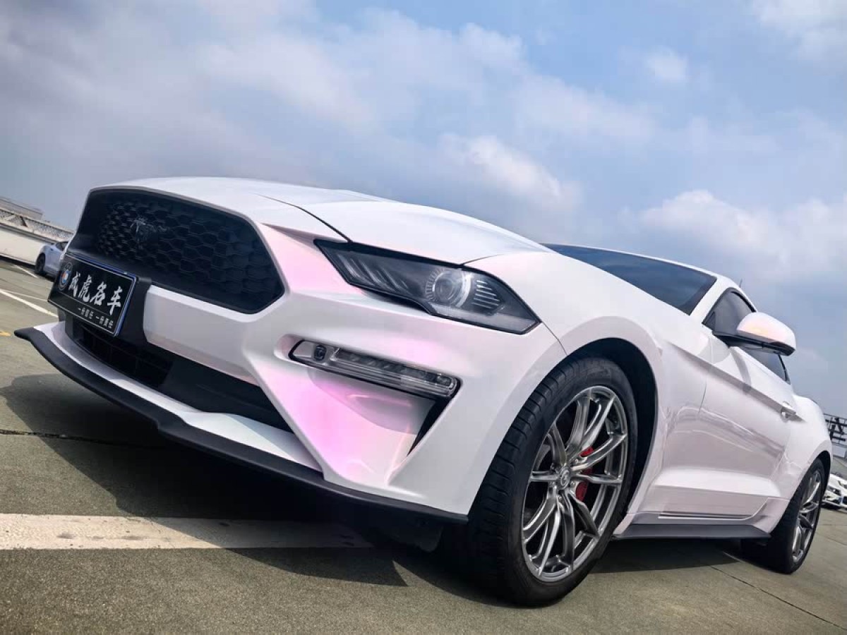 福特 Mustang  2021款 2.3L EcoBoost 黑曜魅影特別版圖片