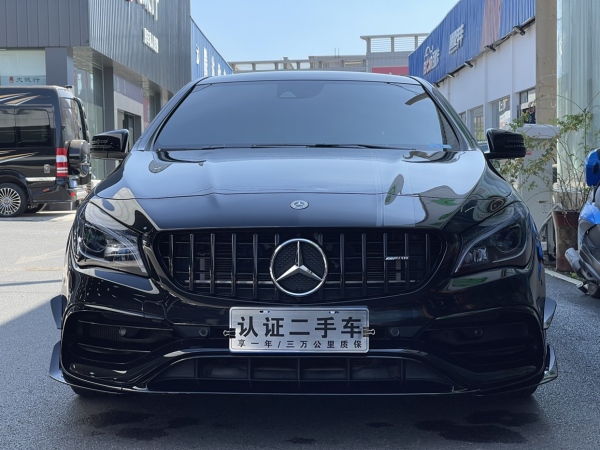 奔驰 奔驰CLA级AMG  2017款 AMG CLA 45 4MATIC 暗夜雷霆限量版