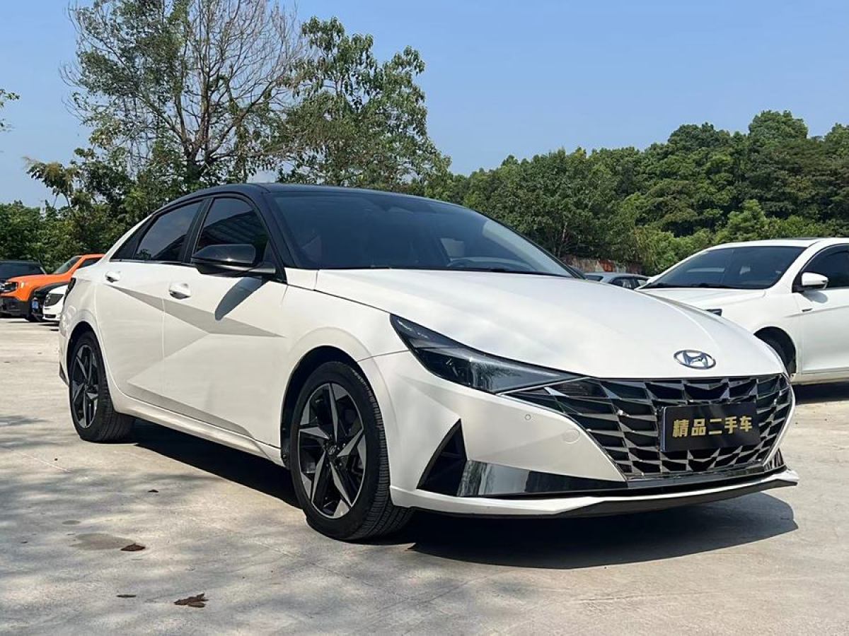 2021年1月現(xiàn)代 伊蘭特  2021款 1.5L GLX精英版