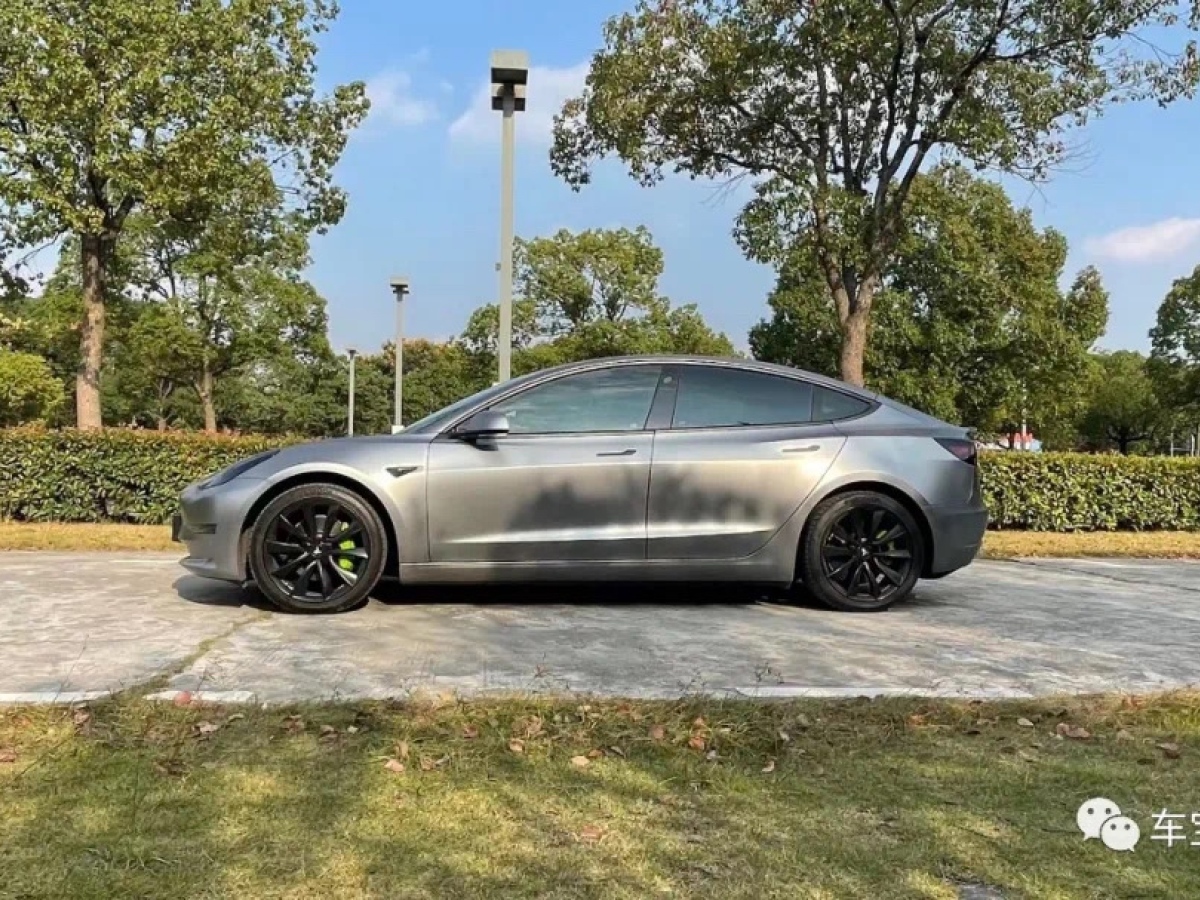 特斯拉 model 3 2021款 標準續航後驅版圖片