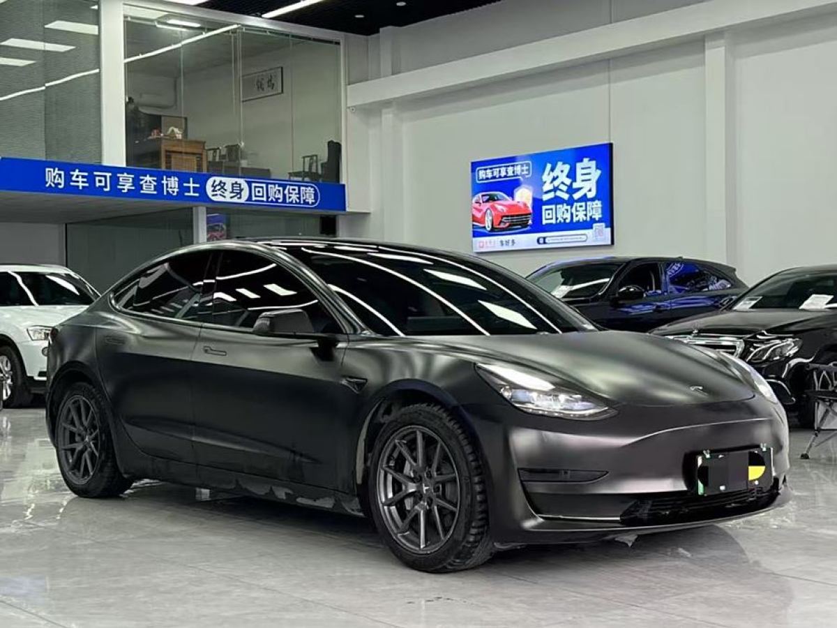 特斯拉 Model 3  2021款 改款 標(biāo)準(zhǔn)續(xù)航后驅(qū)升級版圖片