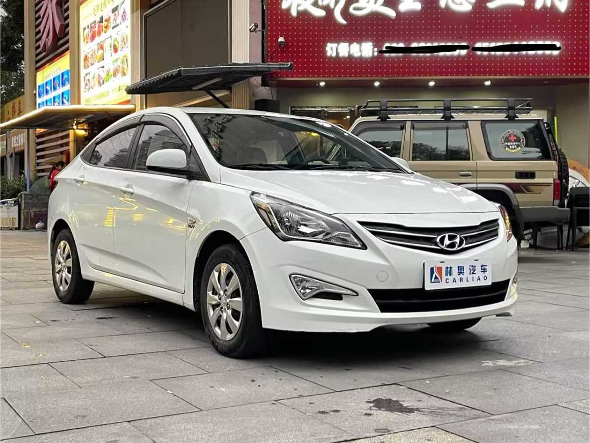 現(xiàn)代 瑞納  2014款 1.4L 手動智能型GLS圖片