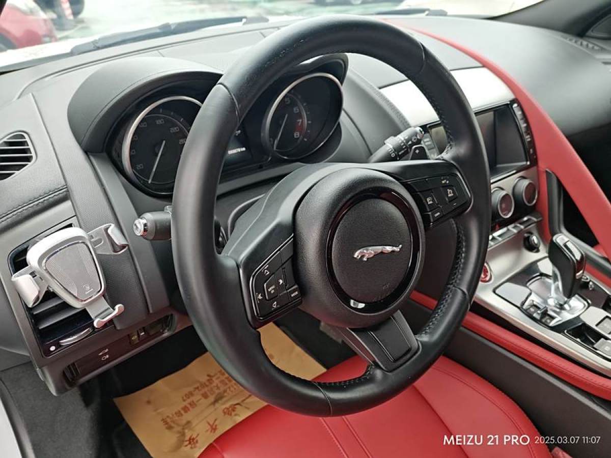 2014年5月捷豹 F-TYPE  2013款 3.0T 敞篷版