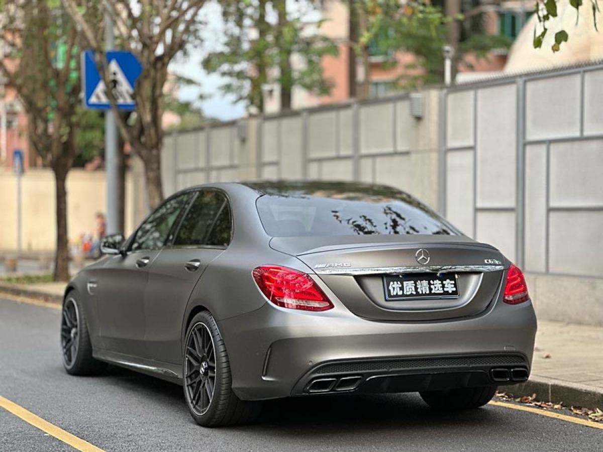 2016年10月奔馳 奔馳C級AMG  2015款 AMG C 63 S