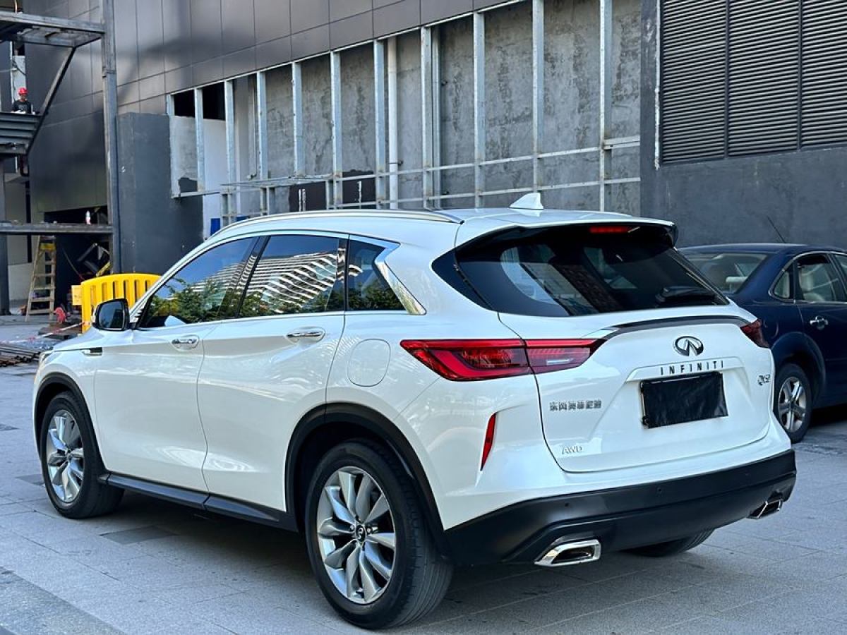 2021年9月英菲尼迪 QX50  2020款 改款 2.0T 四驅(qū)菁英版