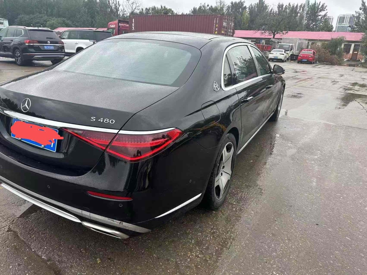 2021年11月奔馳 邁巴赫S級  2021款 S 480 4MATIC