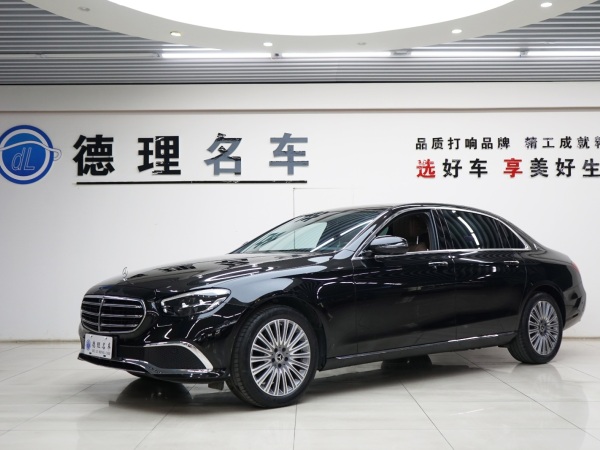 奔驰 奔驰E级  2022款 改款 E 300 L 豪华型