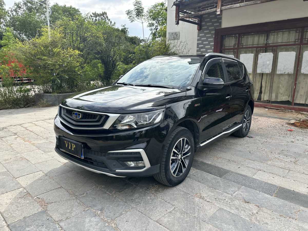 2019年6月吉利 遠景SUV  2019款  1.4T CVT 4G互聯(lián)豪華型 國V