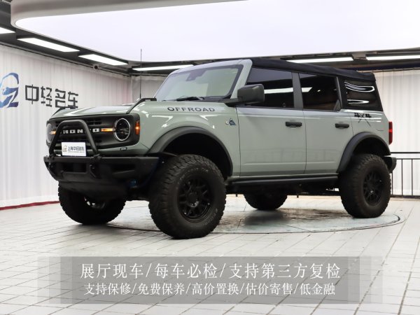 福特 福特 Bronco烈马 2022款 2.7T 四门 Black Diamond黑钻版