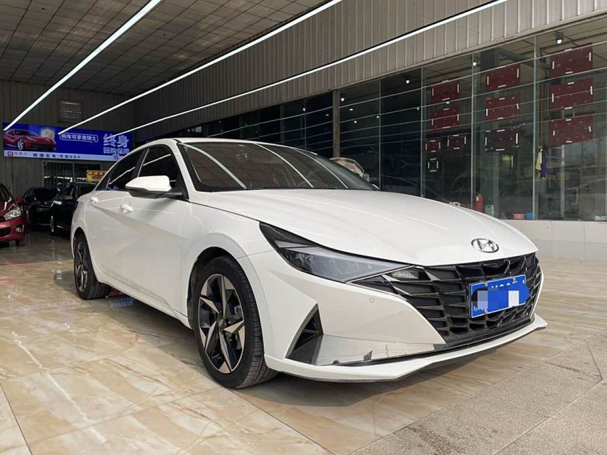 現(xiàn)代 伊蘭特  2023款 1.5L CVT GLX精英版圖片