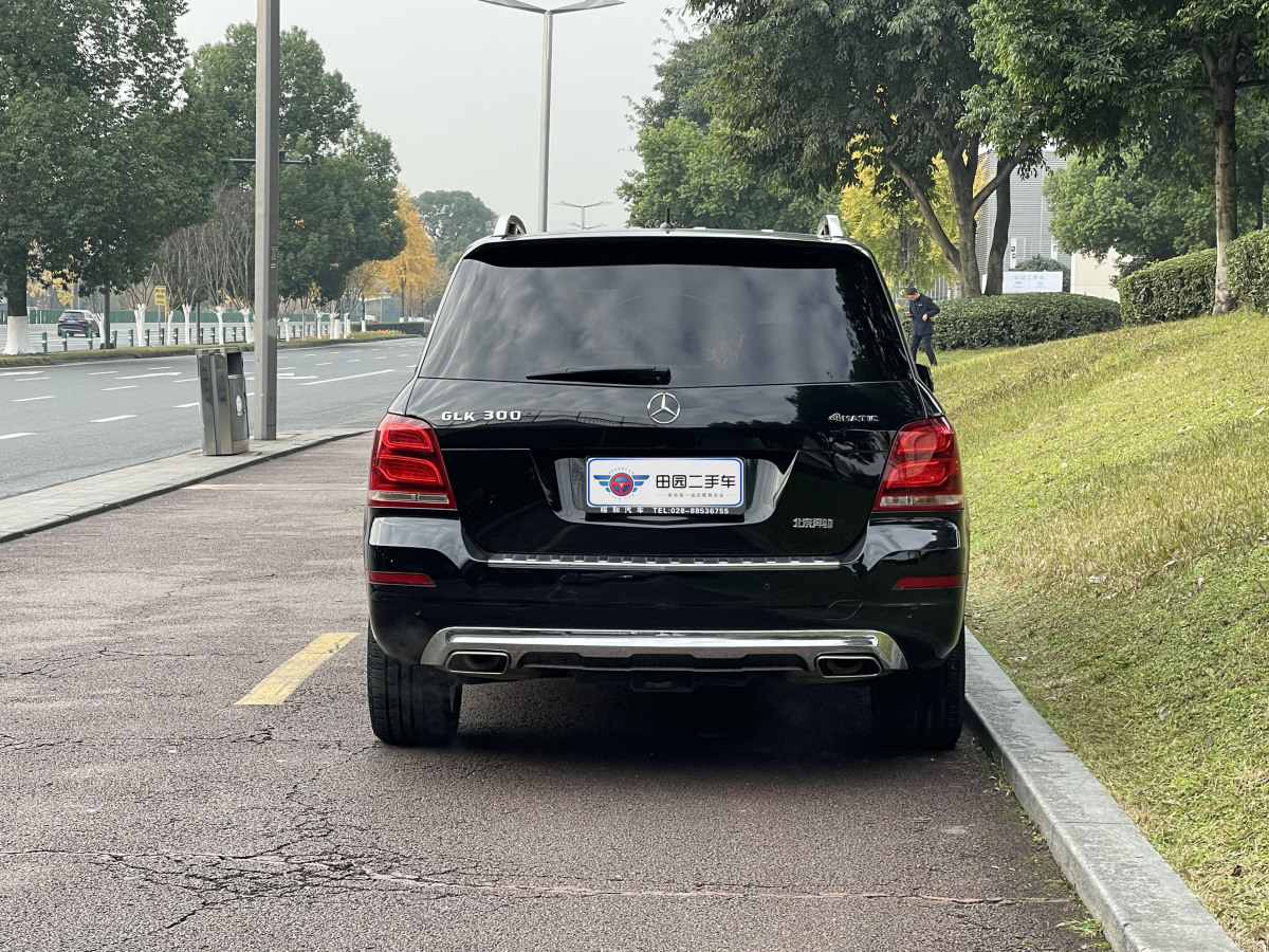 2014年3月奔馳 奔馳GLK級  2013款 GLK 300 4MATIC 動感天窗型