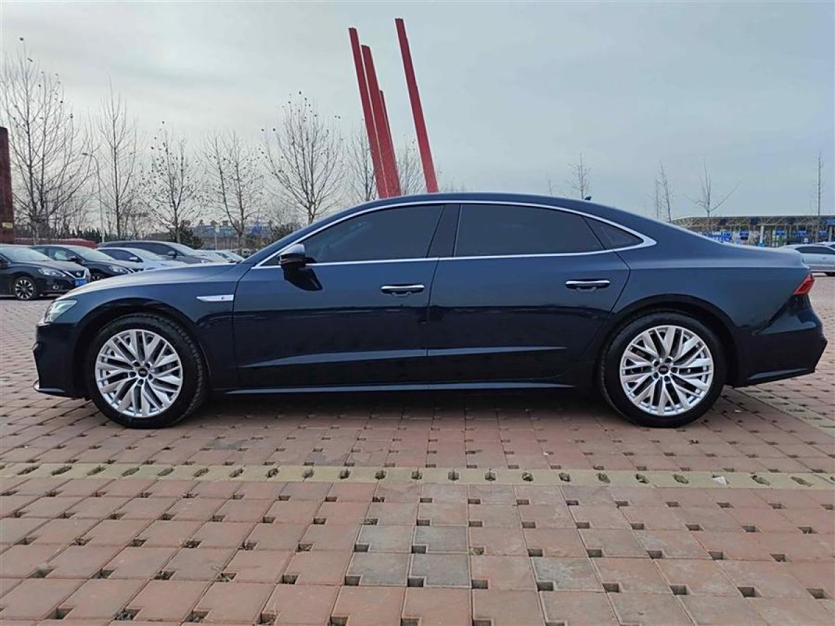 奧迪 奧迪A7L  2024款 45TFSI S-line 筑夢型 流晶套裝圖片