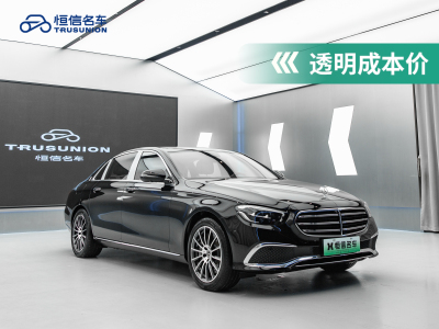 2022年2月 奔馳 奔馳E級新能源 改款 E 350 e L 插電式混合動力轎車圖片