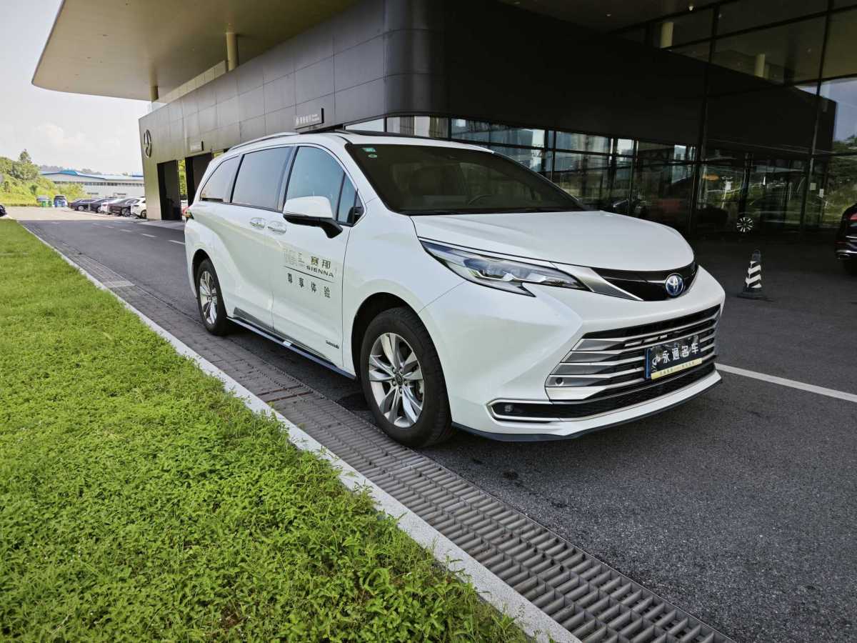 丰田 赛那SIENNA  2021款 2.5L混动 铂金版图片