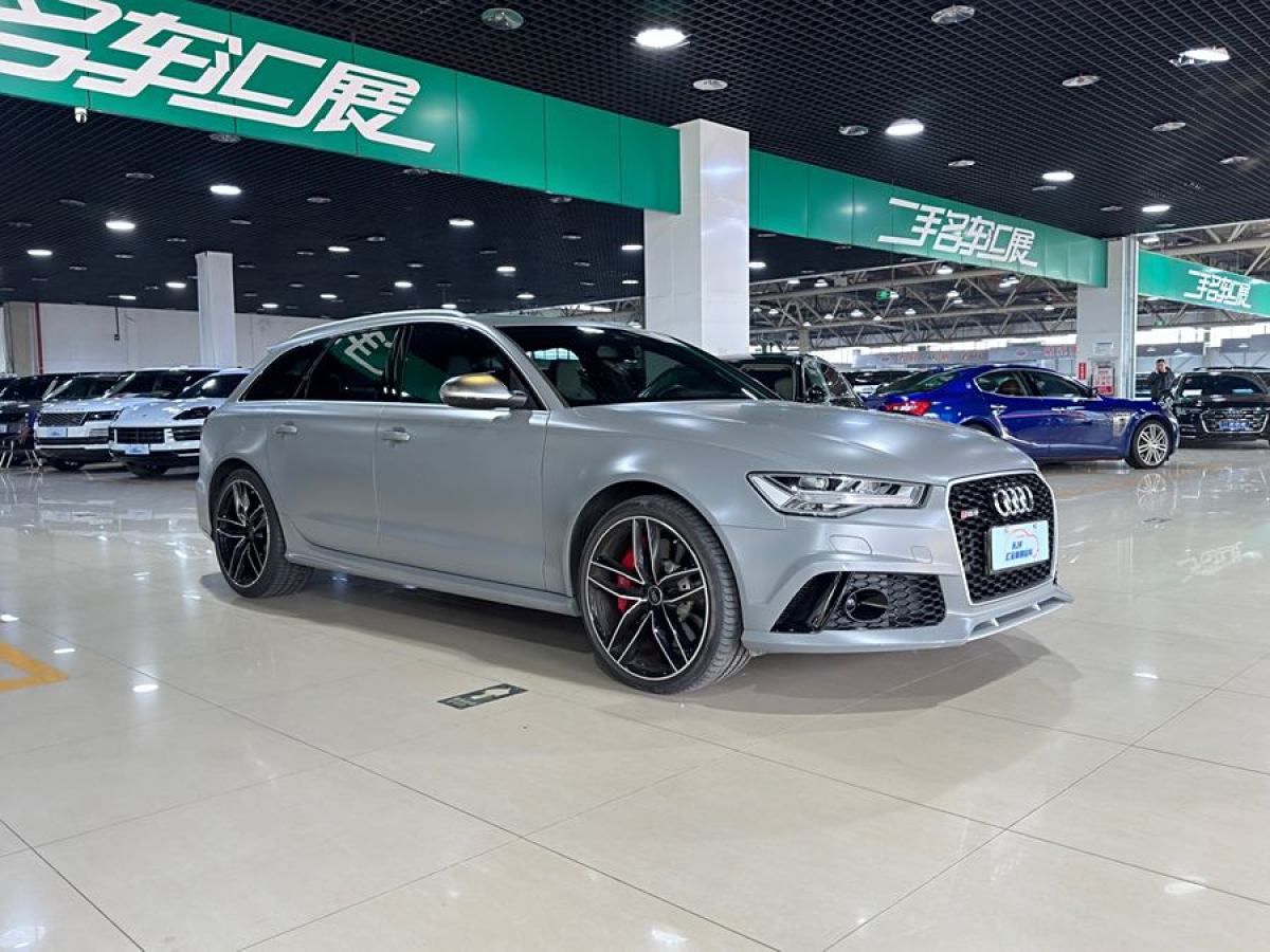 2019年11月奧迪 奧迪RS 6  2018款 RS 6 4.0T Avant尊享運(yùn)動(dòng)限量版