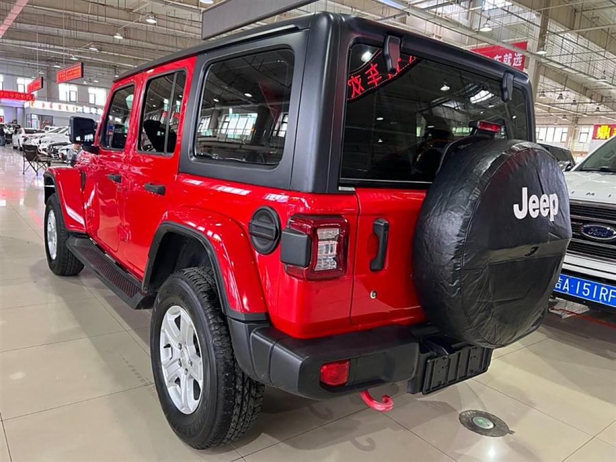 2019年6月Jeep 牧馬人  2019款 2.0T Sahara 四門版 國VI