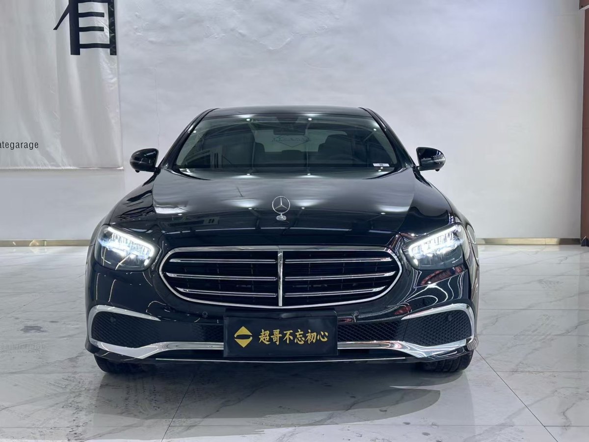 奔馳 奔馳E級  2023款 改款 E 300 L 時尚型圖片