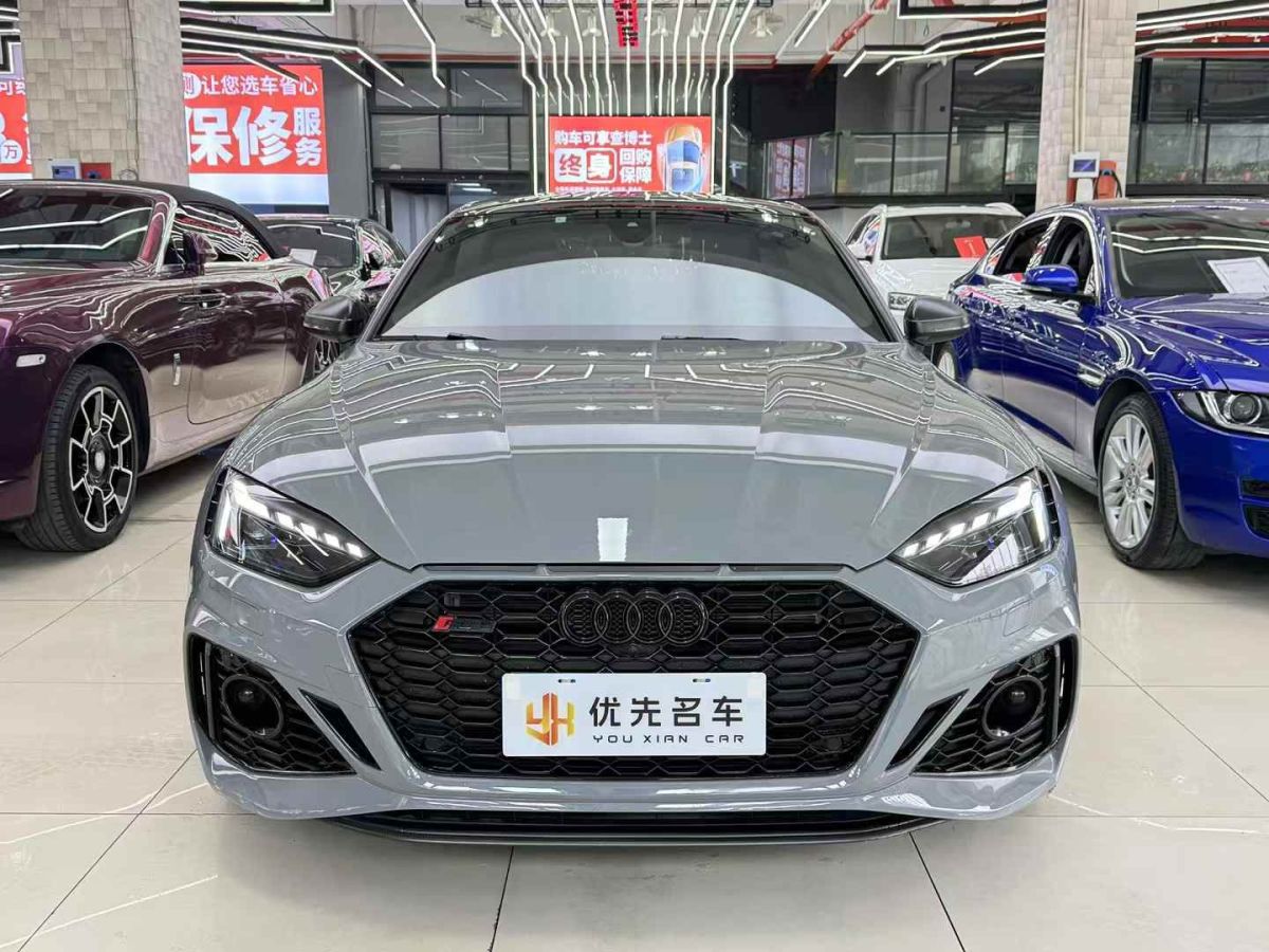 奧迪 奧迪RS 5  2021款 RS5 Coupe 暗金版圖片