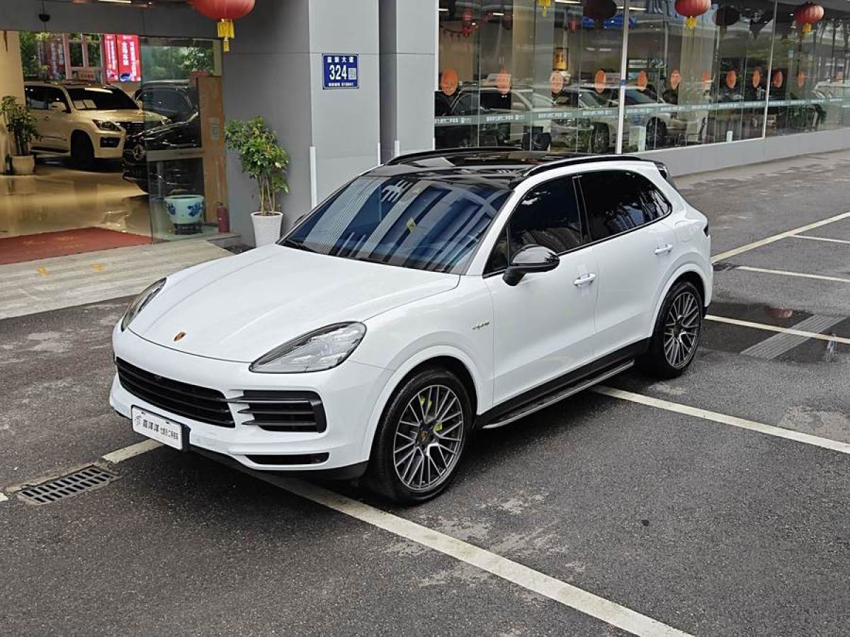 保時捷 Cayenne新能源  2023款 Cayenne E-Hybrid 2.0T 鉑金版圖片