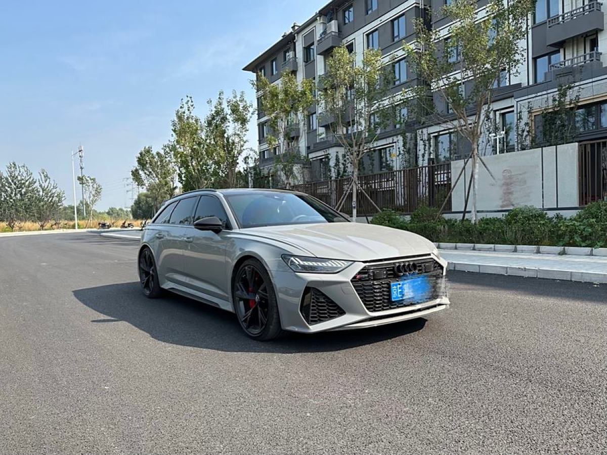 2021年6月奧迪 奧迪RS 6  2021款 RS 6 4.0T Avant 尊享版