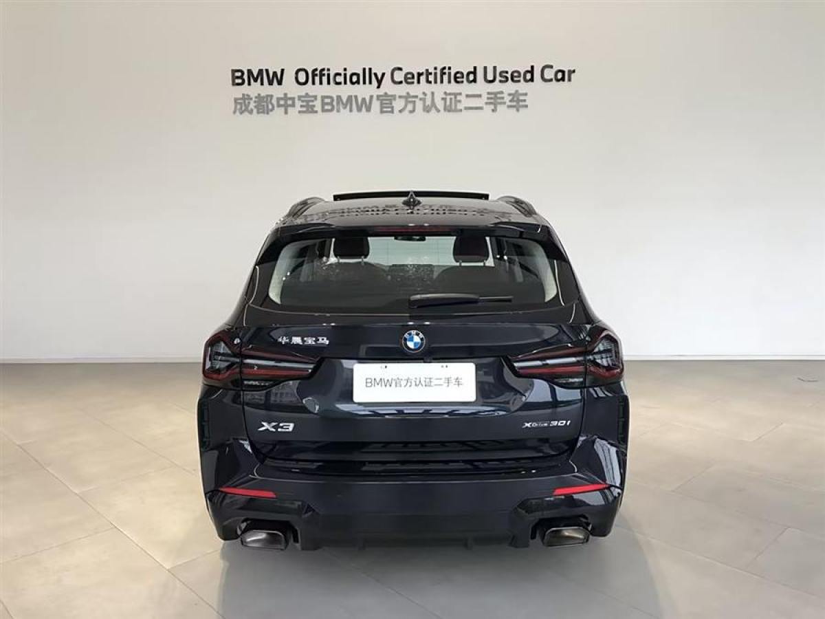 寶馬 寶馬X3  2023款 xDrive30i 領(lǐng)先型 M曜夜套裝圖片