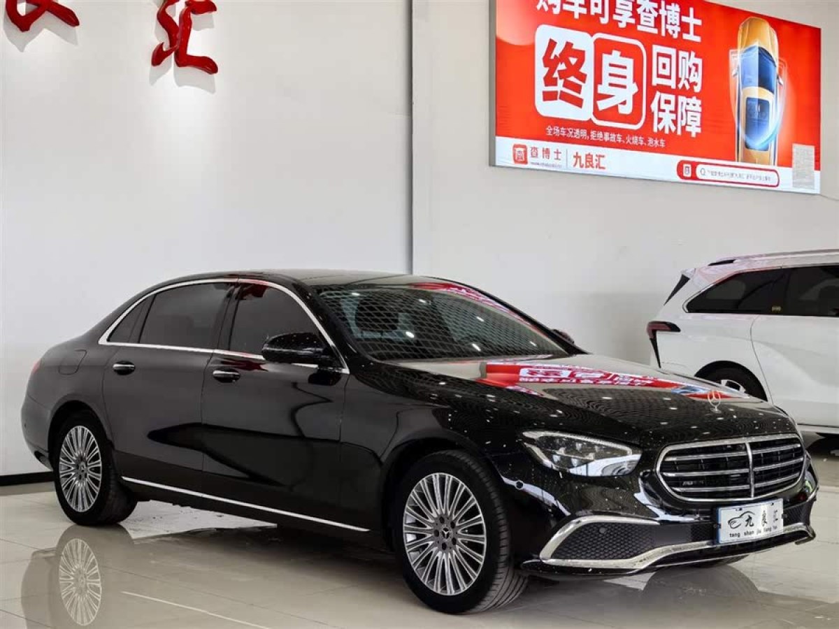 奔馳 奔馳E級(jí)  2021款 改款 E 300 L 時(shí)尚型圖片