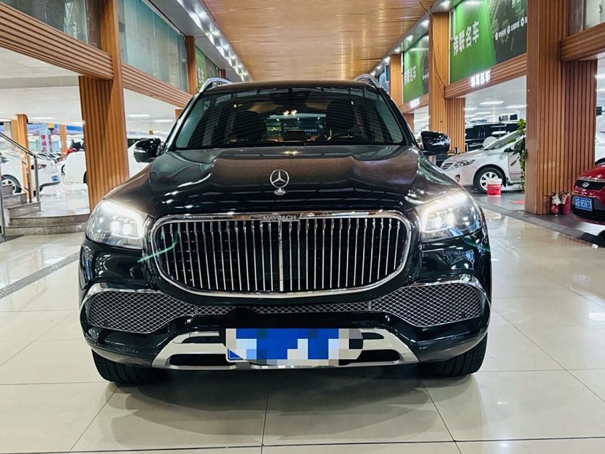 奔馳 奔馳GLS  2021款 改款 GLS 450 4MATIC 時(shí)尚型圖片