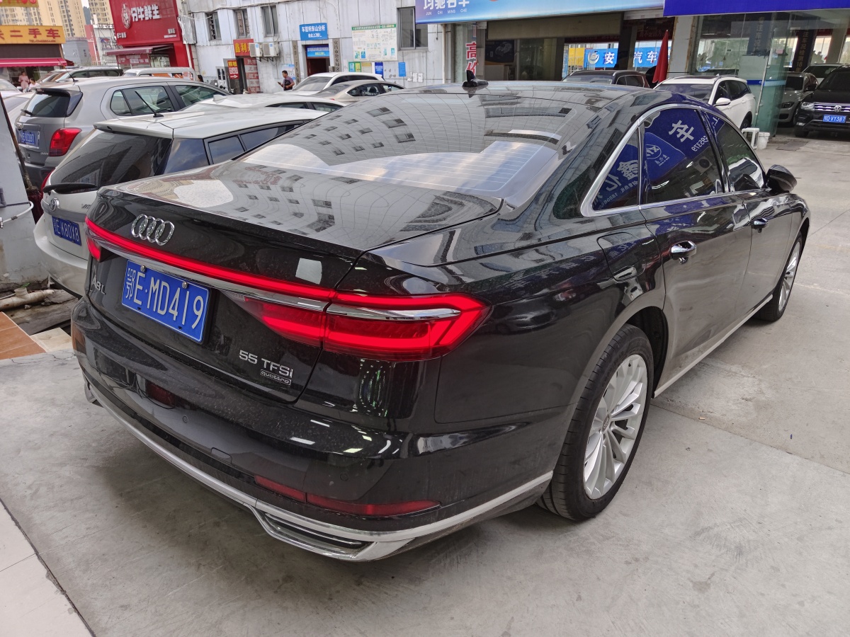 2018年9月奧迪 奧迪A8  2018款 A8L 55 TFSI quattro投放版精英型