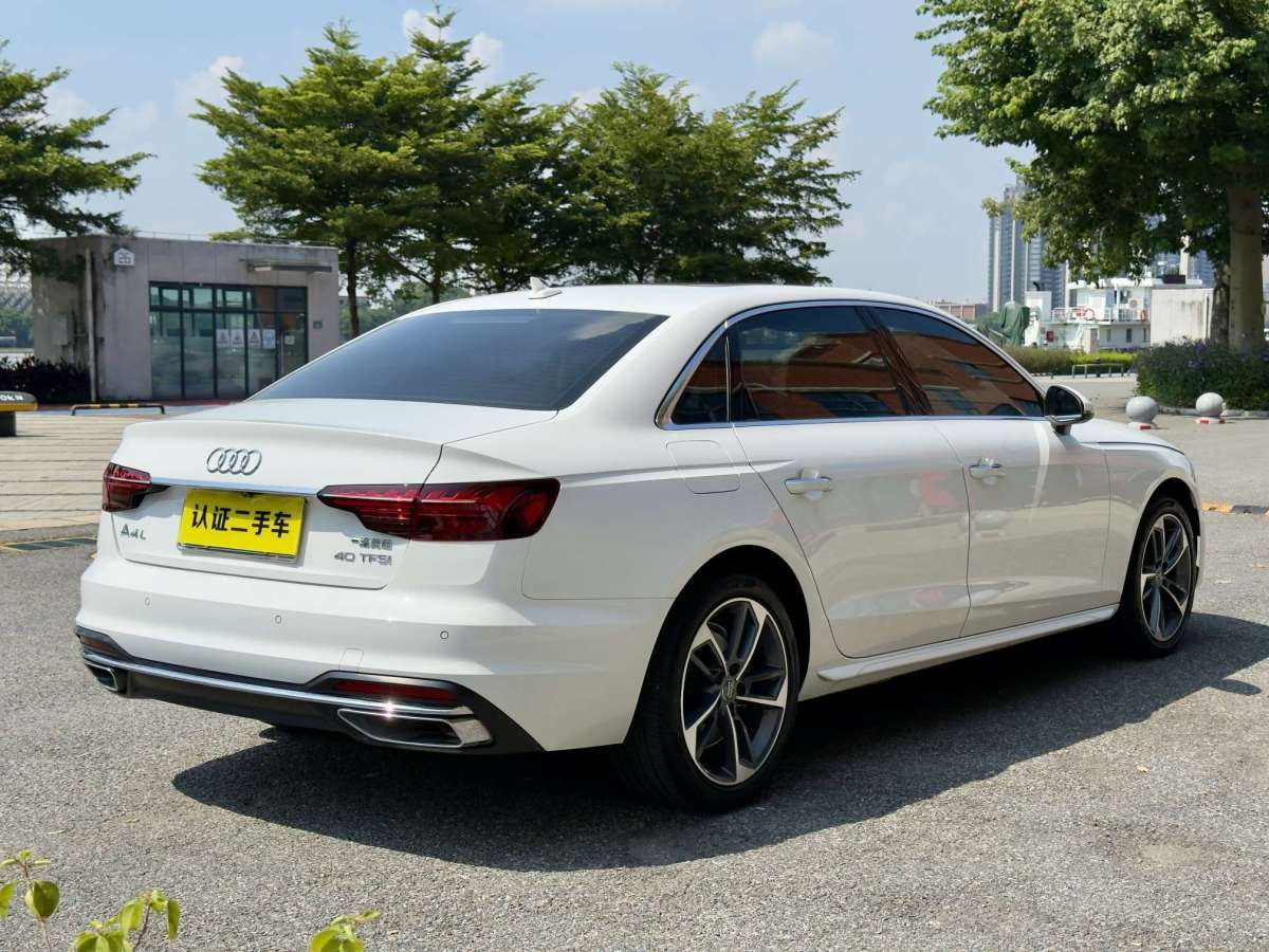 2020年6月奧迪 奧迪A4L  2020款 40 TFSI 時(shí)尚致雅型