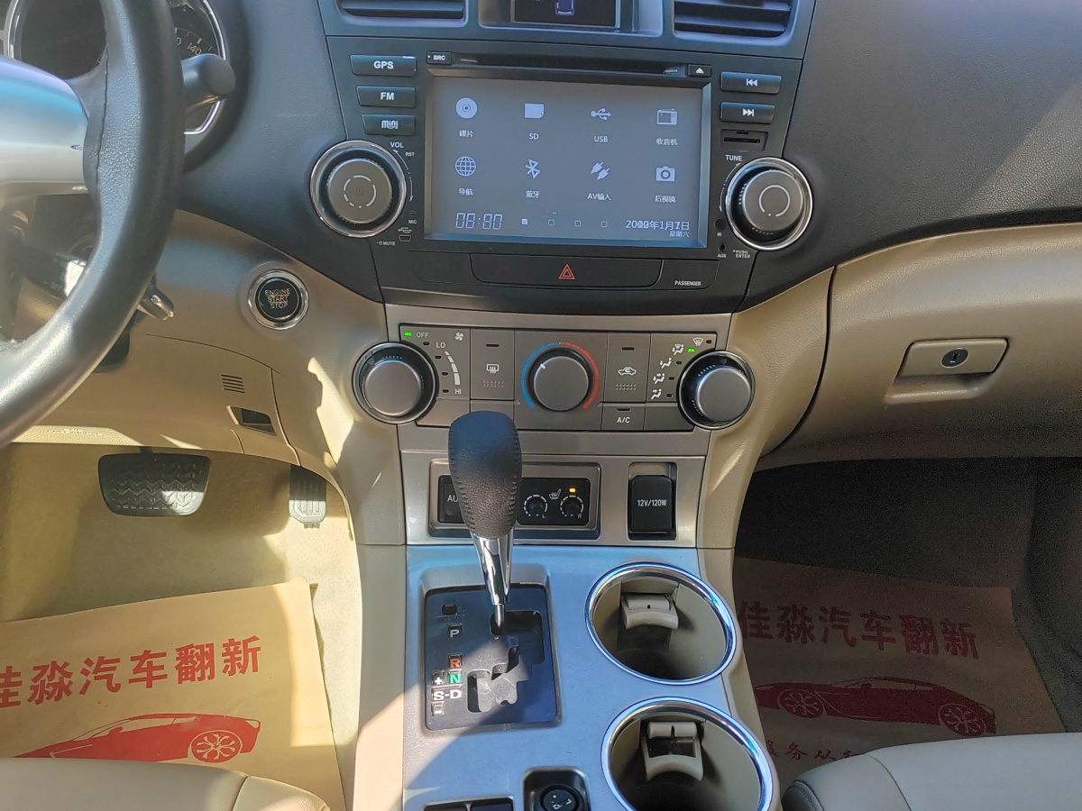 豐田 漢蘭達(dá)  2012款 2.7L 兩驅(qū)5座精英版圖片