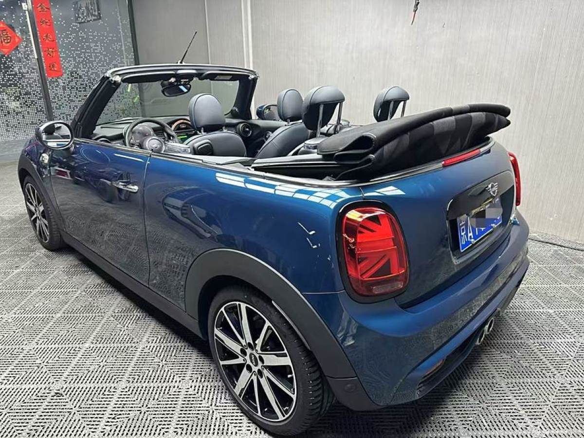 2020年10月MINI MINI  2021款 2.0T COOPER S CABRIO Sidewalk