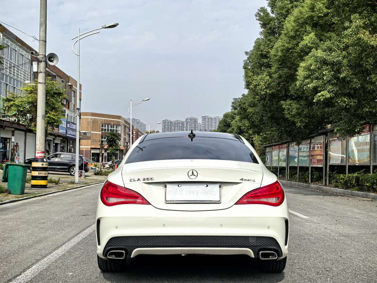 2015年11月奔馳 奔馳CLA級  2014款 CLA 260 4MATIC