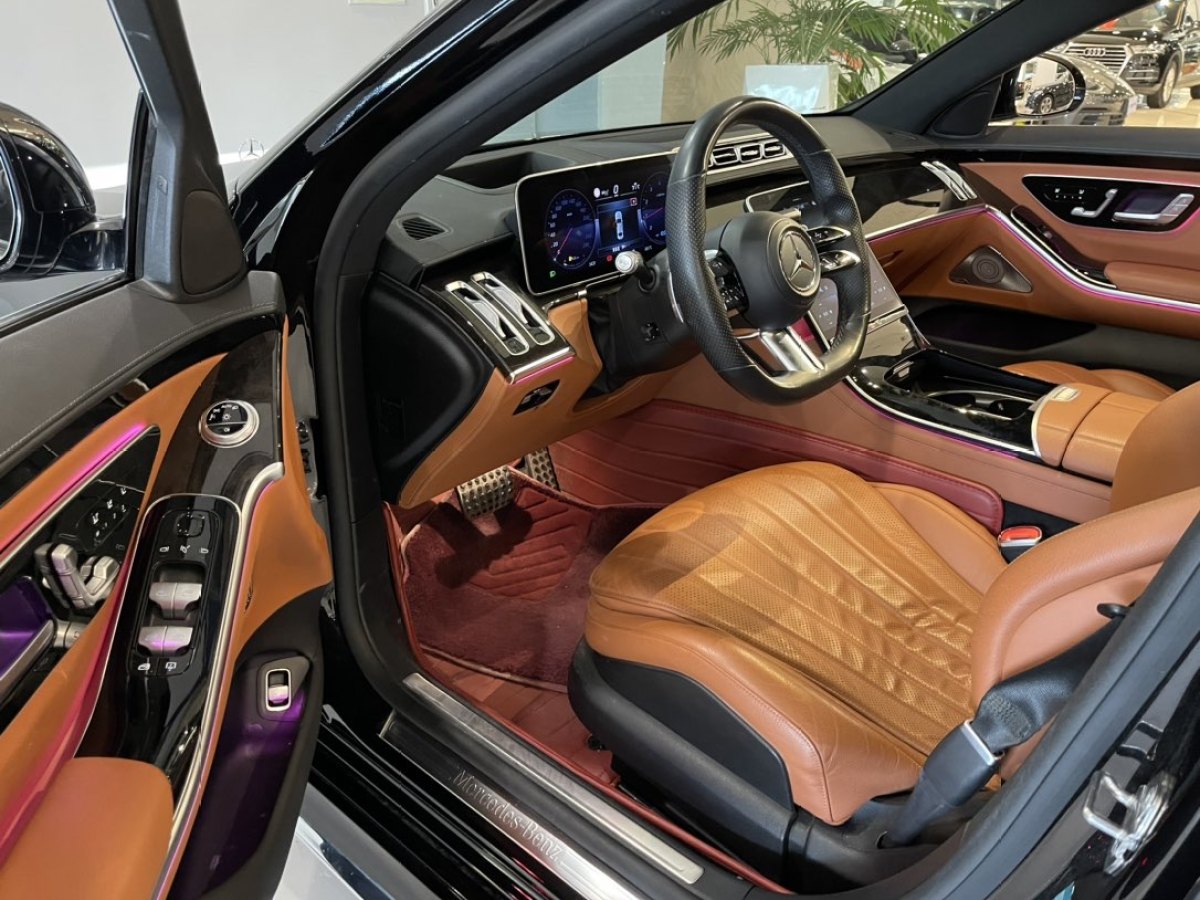 奔驰 奔驰S级  2021款 改款 S 450 L 4MATIC图片