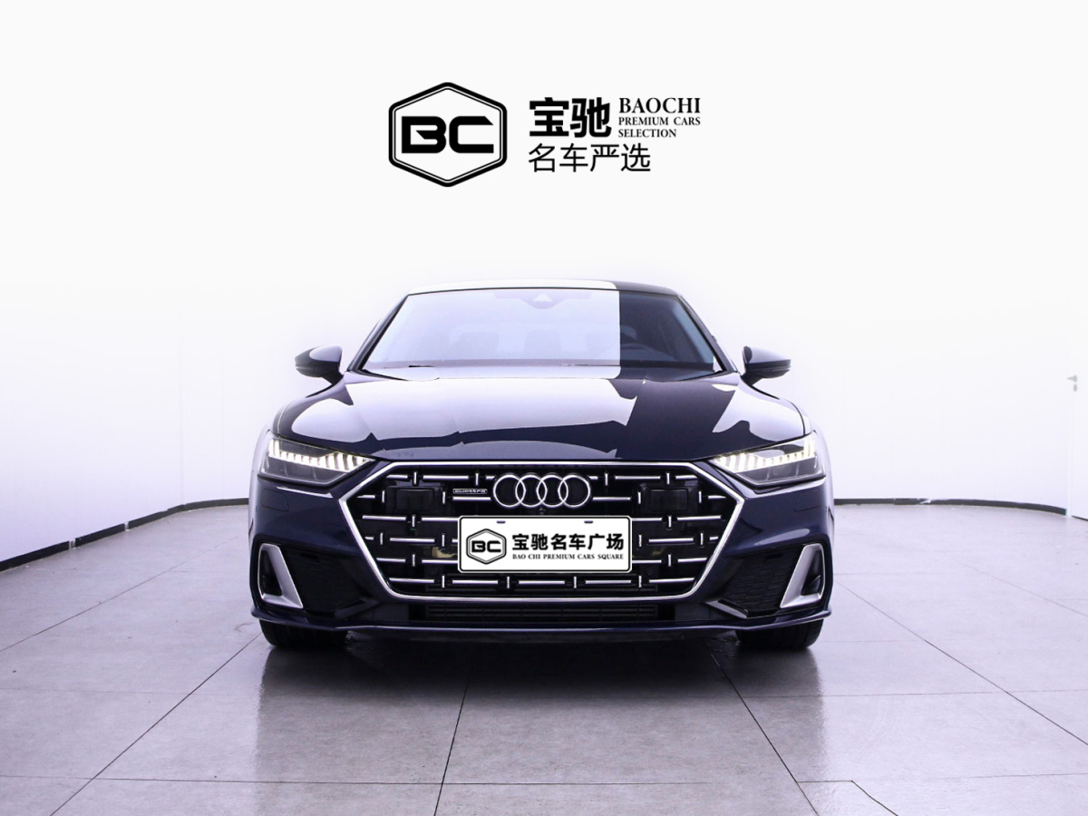 奧迪 奧迪A7L  2024款 45TFSI quattro S-line 見遠型 流晶套裝圖片