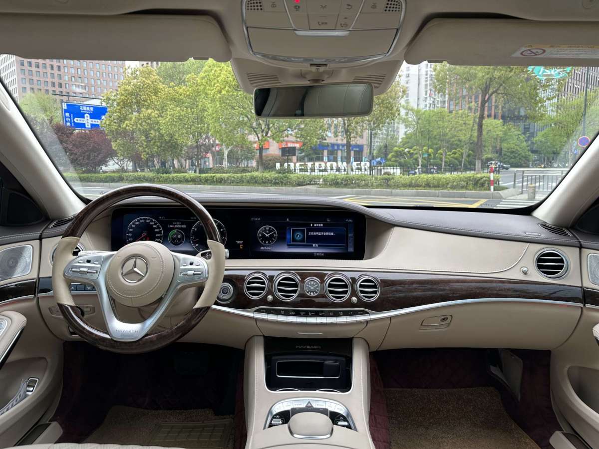 2019年7月奔驰 迈巴赫S级  2019款 S 450 4MATIC