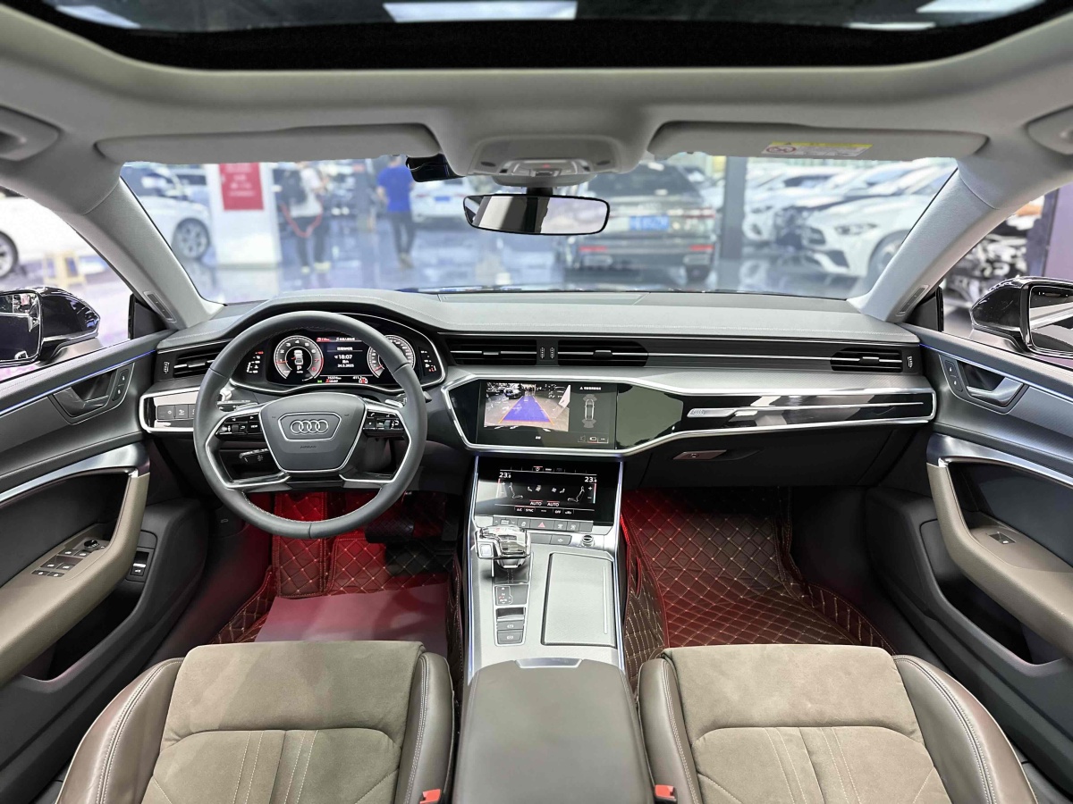 奧迪 奧迪A7L  2024款 45TFSI S-line 筑夢型 流晶套裝圖片