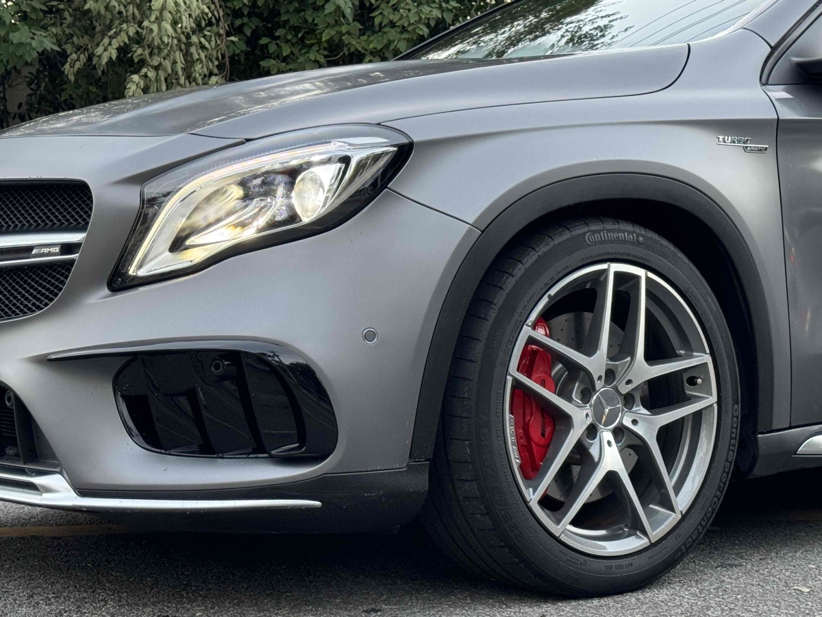 2018年11月奔馳 奔馳GLA AMG  2017款 AMG GLA 45 4MATIC