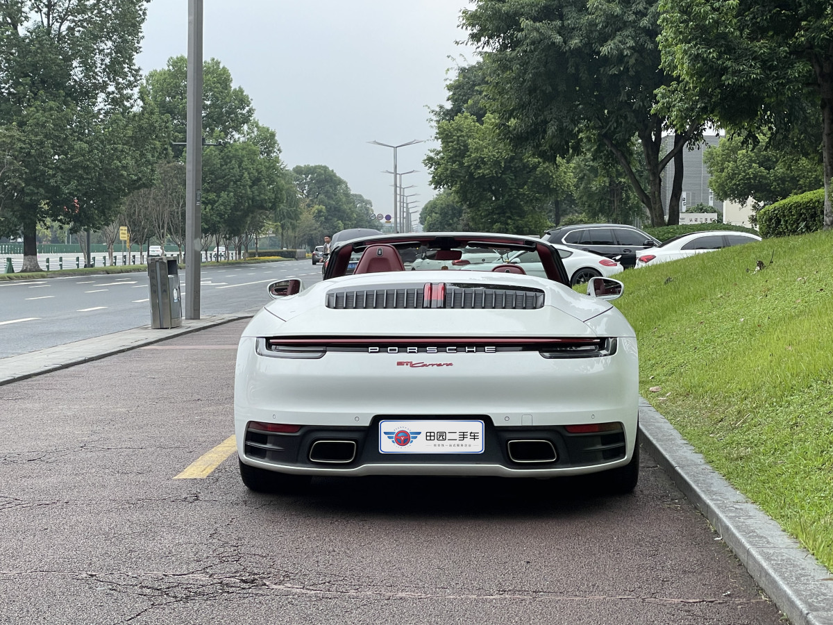 2021年1月保時(shí)捷 911  2020款 Carrera Cabriolet 3.0T