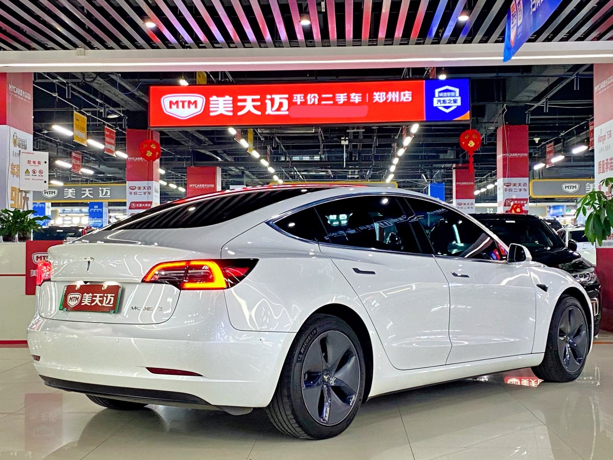 2020年9月特斯拉 Model 3  2019款 標(biāo)準(zhǔn)續(xù)航后驅(qū)升級版